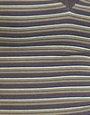 Maglia a righe Marrone Esercito