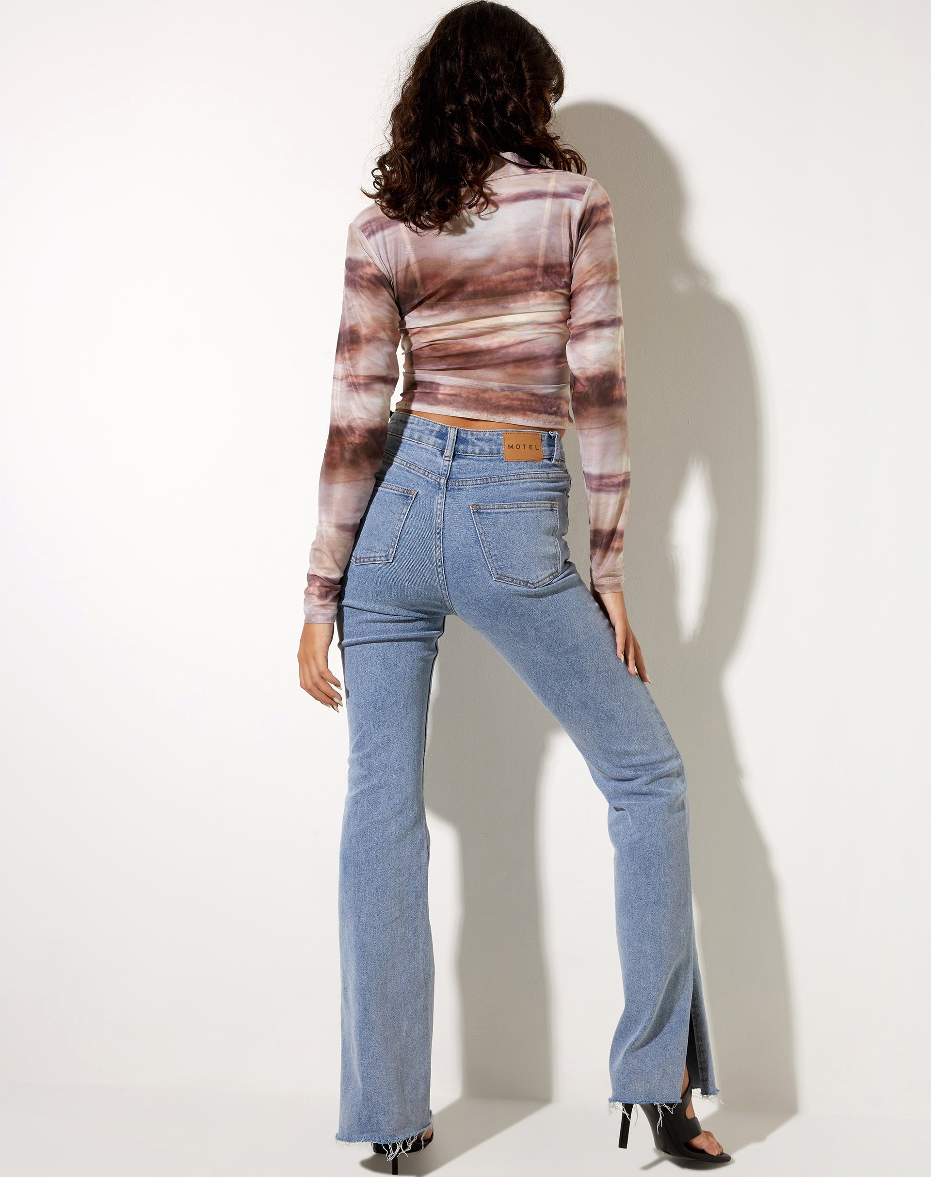 Immagine di Kelly Shirt in maglia animale astratta