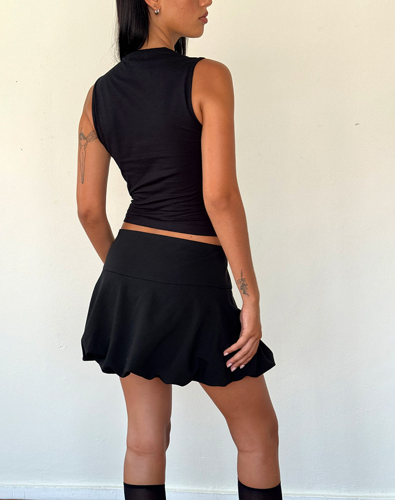 Immagine di Keshi Puff Ball Mini Gonna in nero