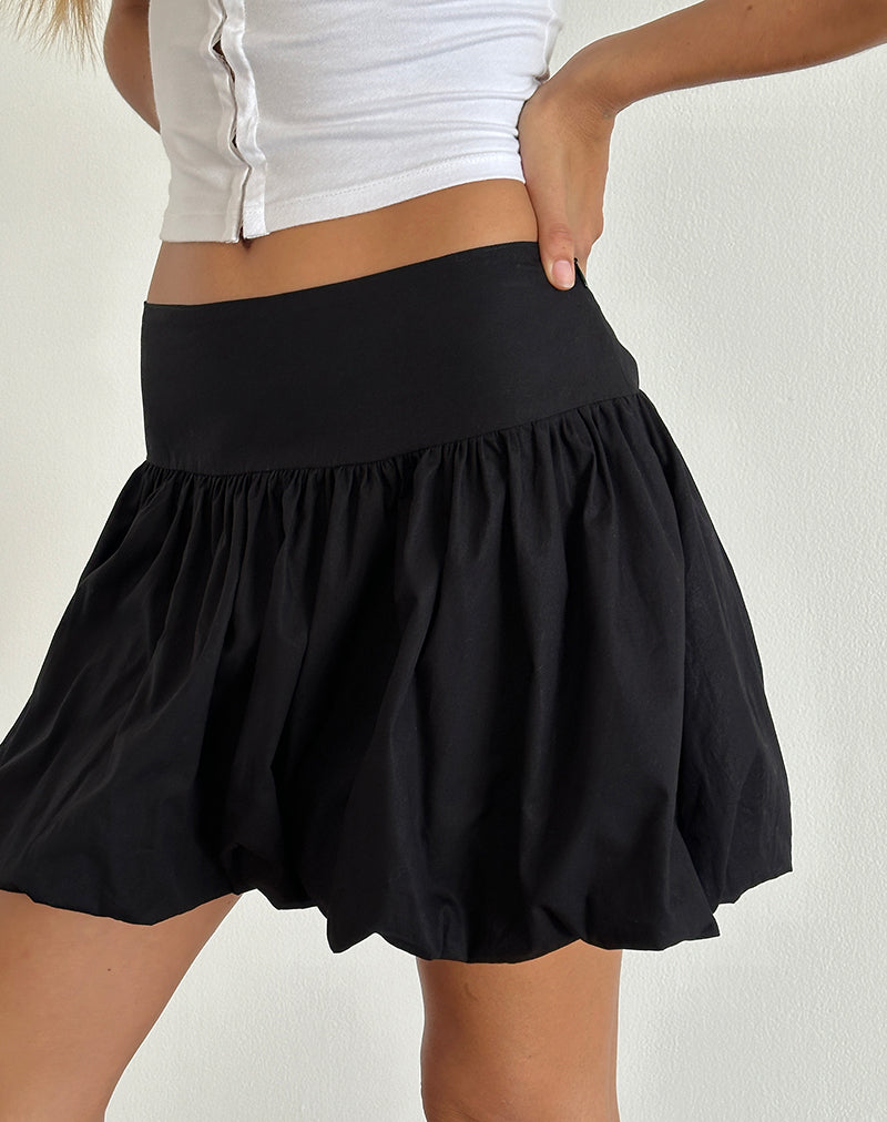 Immagine di Kiyowo Mini gonna a palloncino in nero