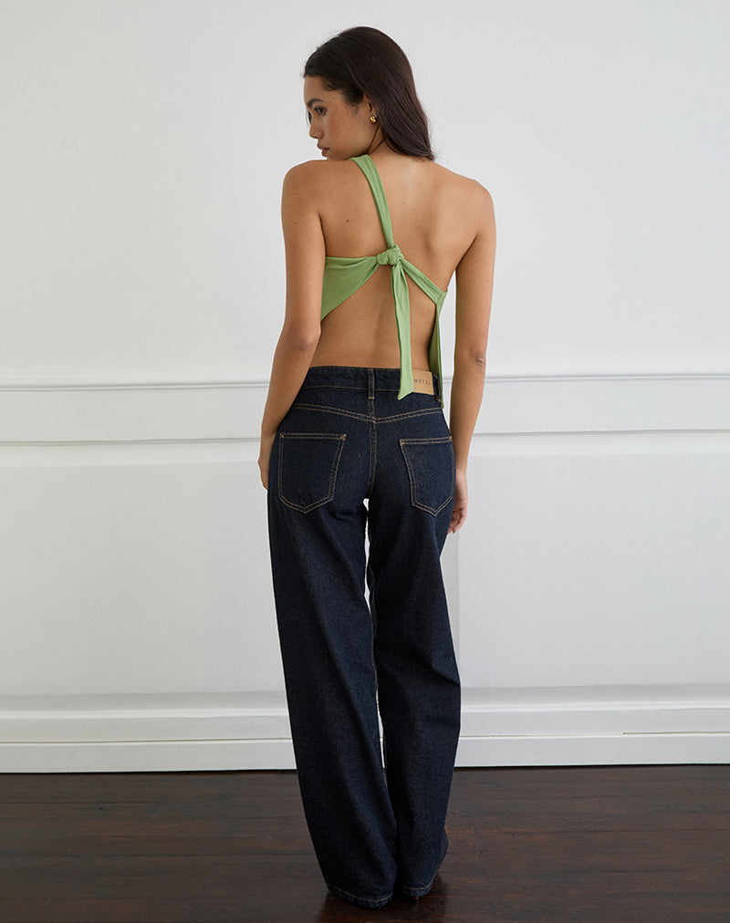 Immagine di Klazari Top in Jersey Verde Salvia