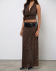Immagine di Tulus Gonna in maglia jacquard Marrone scuro