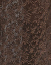 Maglia jacquard marrone scuro