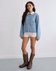 Immagine della giacca Kahyun in denim light wash