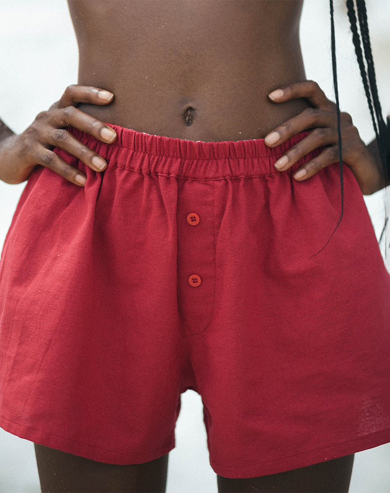 Immagine di Laboxe Shorts in Rosso Adrenalina