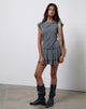 Immagine di Lalana Mini Dress in Cupro Grigio