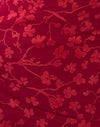 Flock floreale rosso grunge