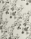  Farfalla Vine Flock Bianco