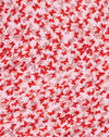 Farfalla Ditsy Pesca e Rosso