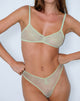 Immagine del reggiseno Lengkai in pizzo verde pastello