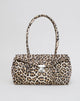 Immagine della borsa a tracolla con stampa leopardata