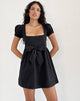 Immagine di Leshiana Mini Dress in Popeline Nero