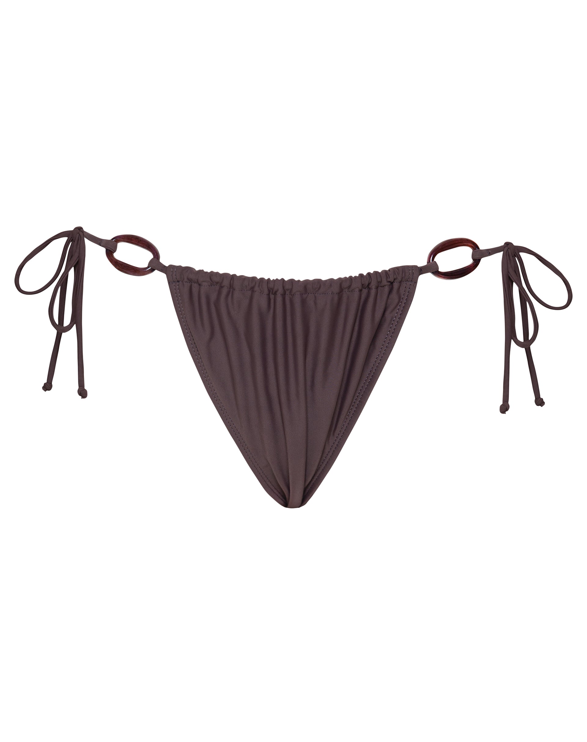 Immagine di Leyna Beaded Bikini Bottom in Coffee