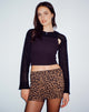 Immagine di Lidya Mini Gonna in Leopard Daze Brown