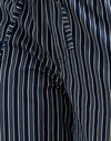 Indaco a righe blu scuro