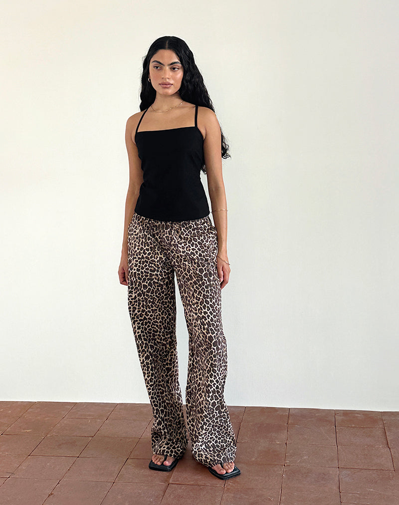 Immagine dei pantaloni Lirura in Rar Leopard Sandstorm