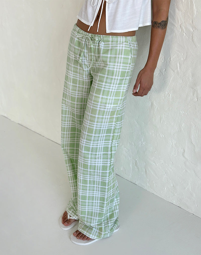 Immagine di Lirura Pantaloni in tela da tavola Neo Mint