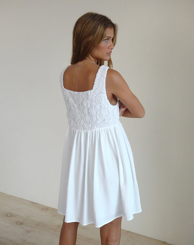 Immagine di Liselotte Mini Dress in Avorio