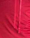 Pizzo di Jersey Slinky rosso