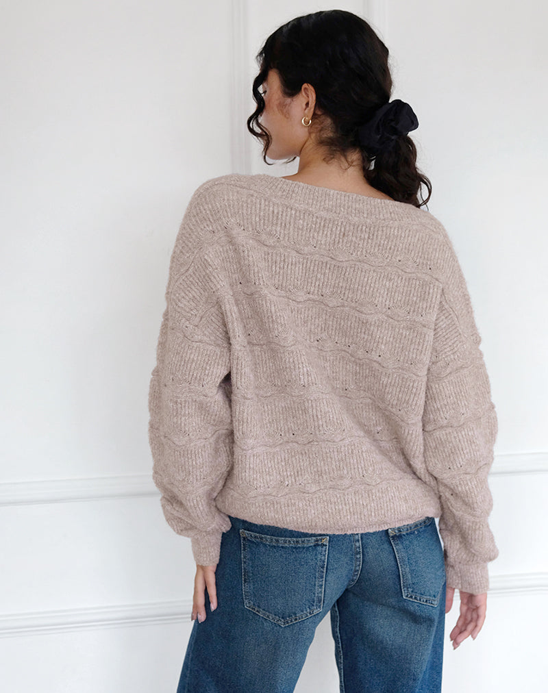 Immagine di Loka Maglione oversize in mandorla