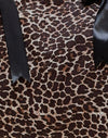 Rar Leopard Sandstorm con fiocchi neri
