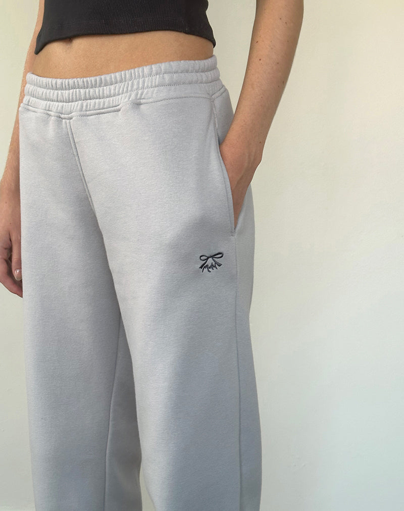 Immagine di Jogger sciolto in roccia lunare con ricamo a fiocco Ocean Storm