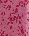 Stencil fiore rosa