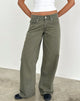 Immagine dei jeans Low Rise Roomy in Olivine