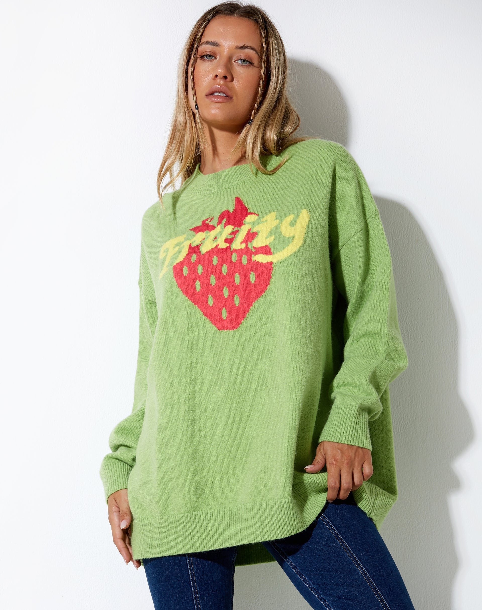 IMMAGINE del maglione Lulees in Lime Fruity