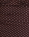 Micro Polka Marrone