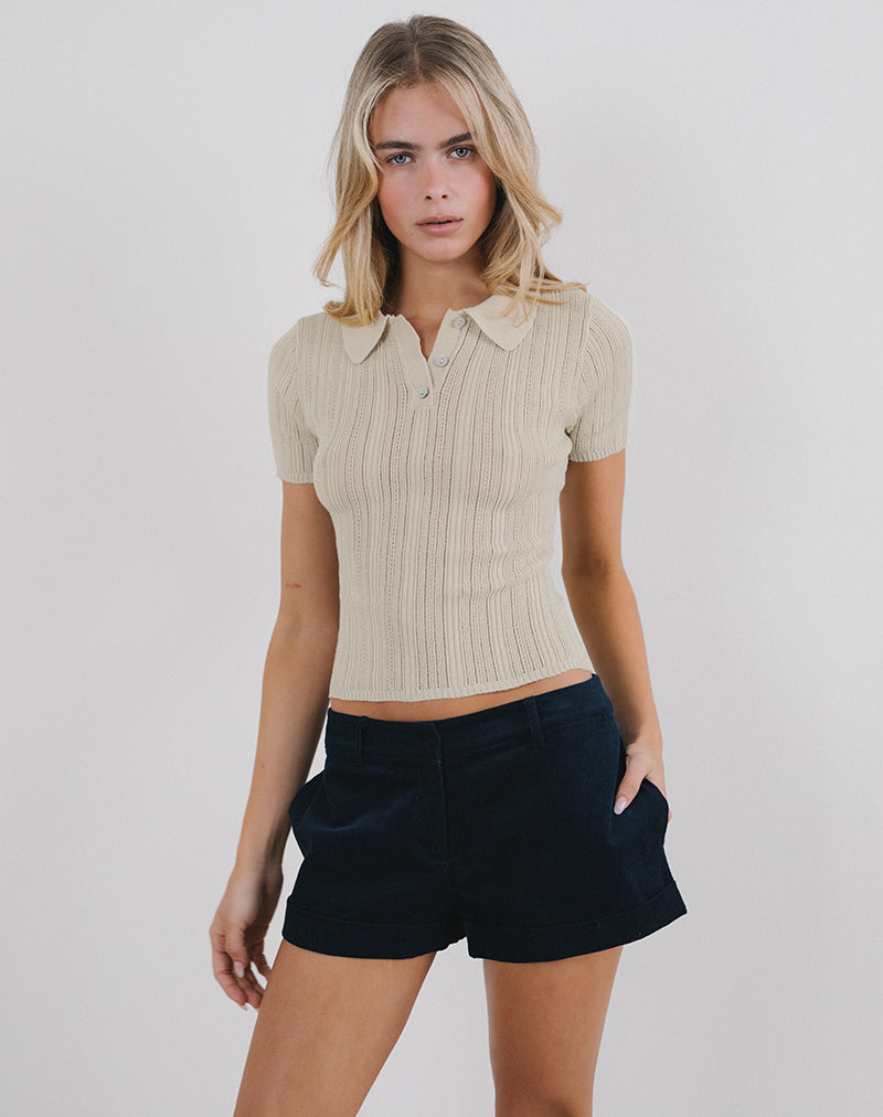 Top Lynetta in crema