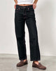 Immagine dei jeans a vita media Awkward Parallel in indaco