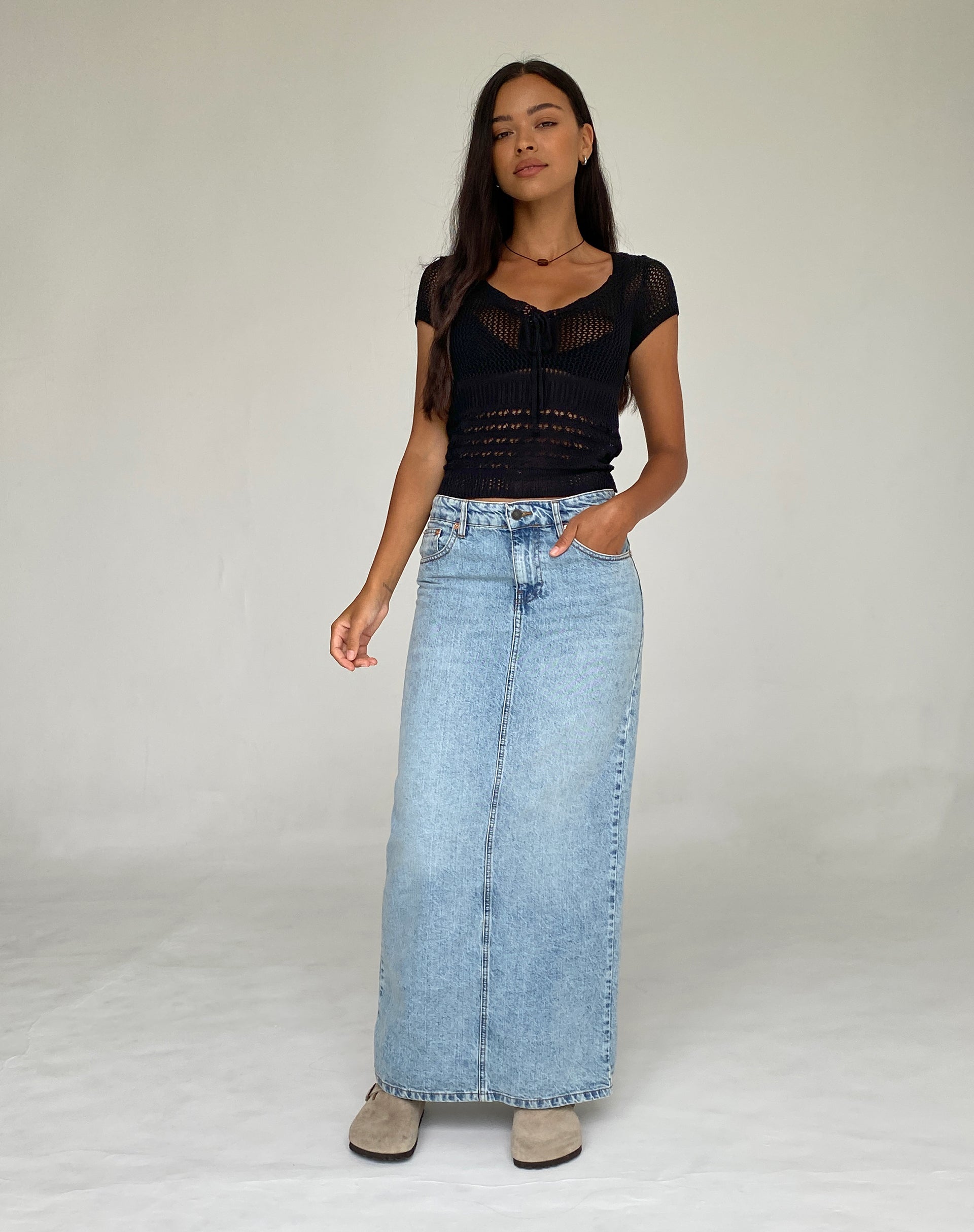Immagine di Maika Top in maglia nera