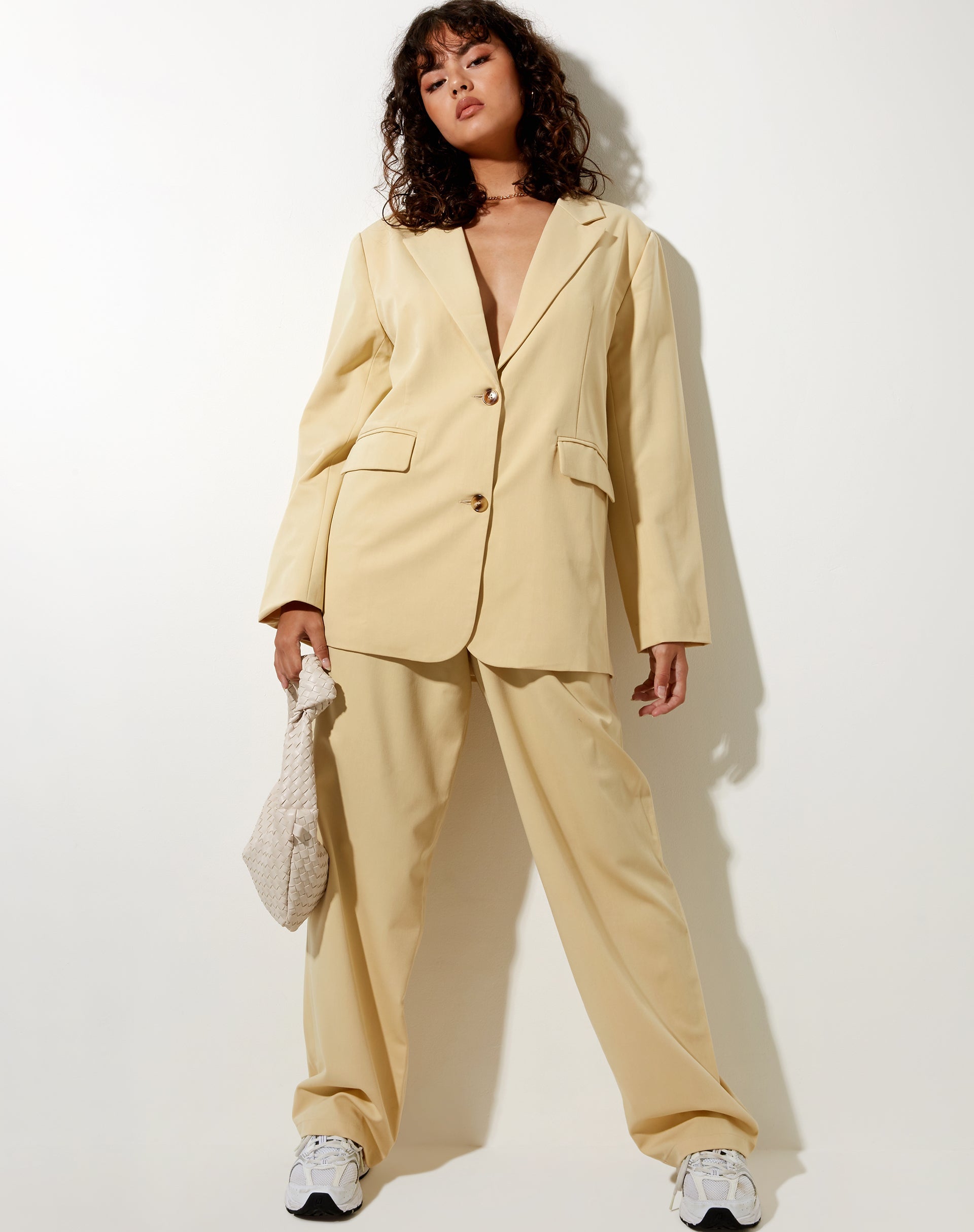 Immagine di Maiwa Blazer in crema di burro