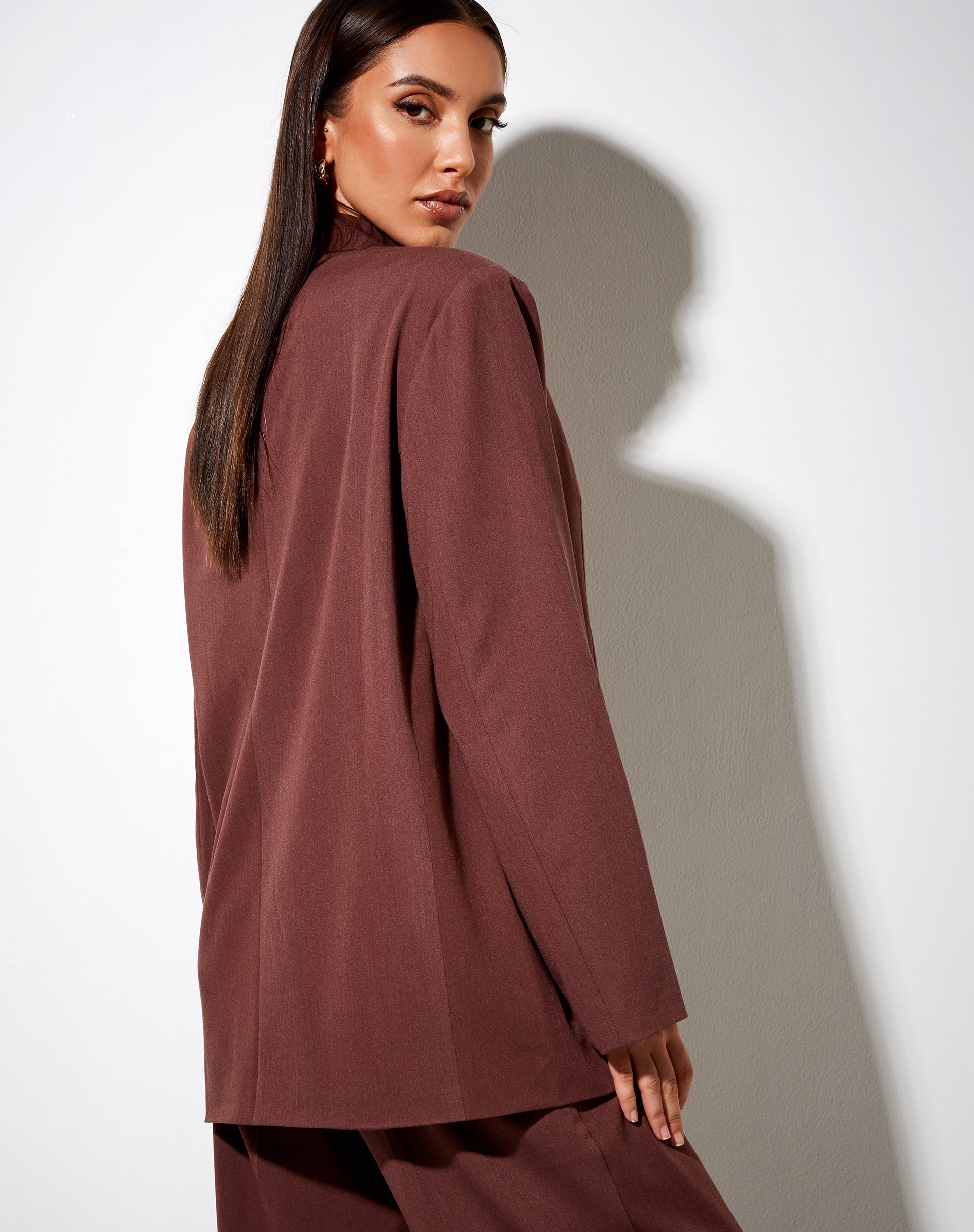 Immagine di Maiwa Blazer in Cocoa