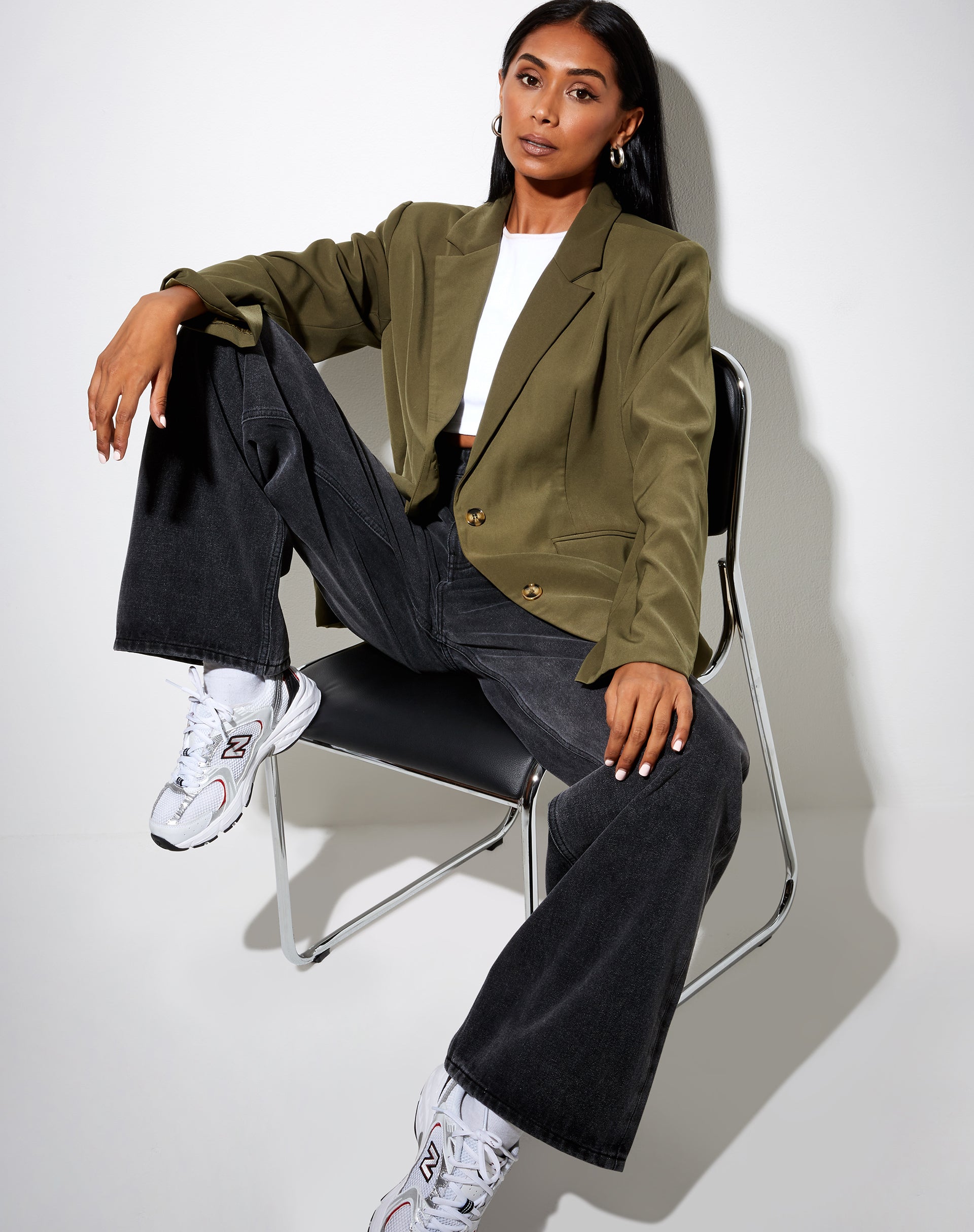 Immagine di Maiwa Blazer in Khaki