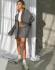 IMMAGINE DEL Blazer Maiwa in Charcoal sartoriale