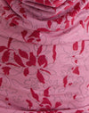 Stencil fiore rosa