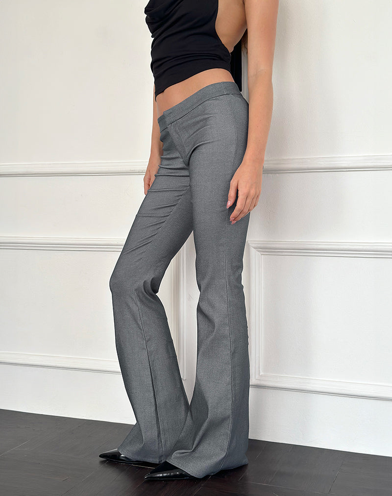 Pantaloni svasati Malvinas in grigio Sartoria