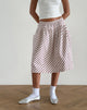 immagine di Manasi Midi Skirt in piastrelle geometriche