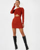 Immagine di Matilda Bodycon Dress in Antique