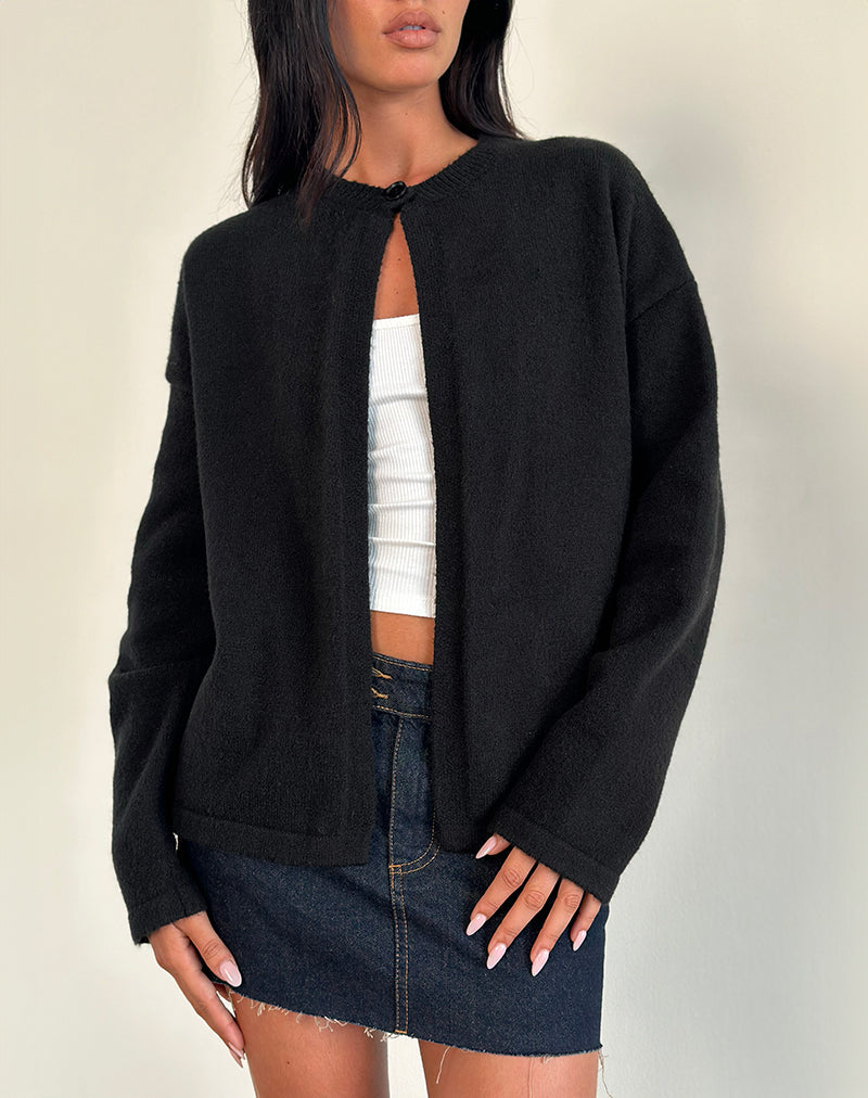 Cardigan Maureen in nero