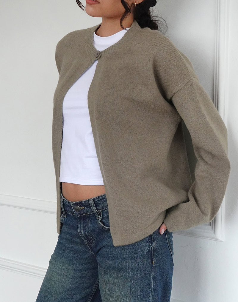Cardigan Maureen in grigio