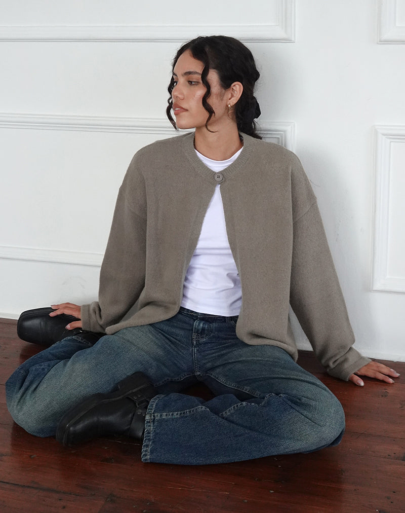 Cardigan Maureen in grigio