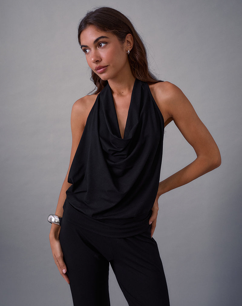 Immagine di Mayla Backless Jumpsuit in nero