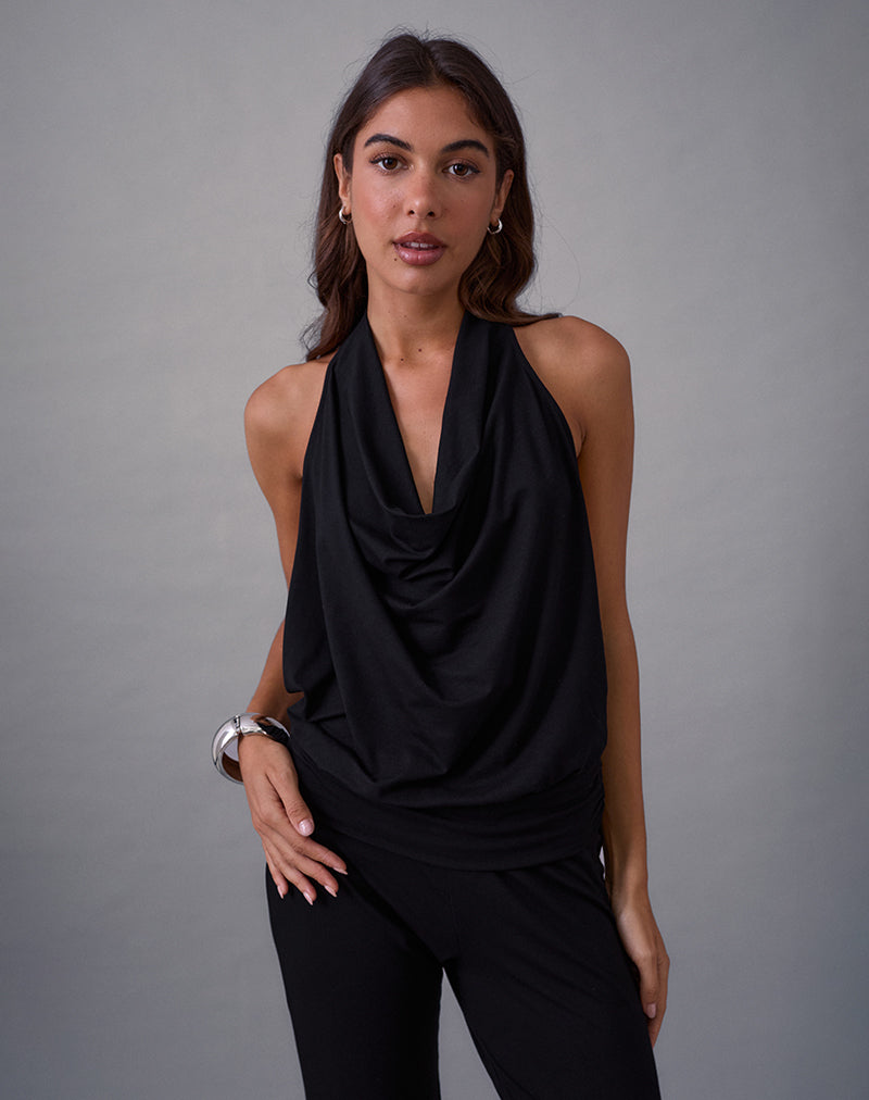 Immagine di Mayla Backless Jumpsuit in nero