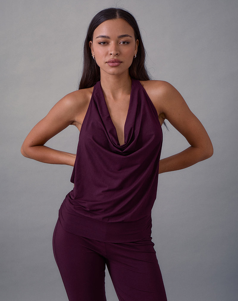 Immagine di Mayla Backless Jumpsuit in Fico