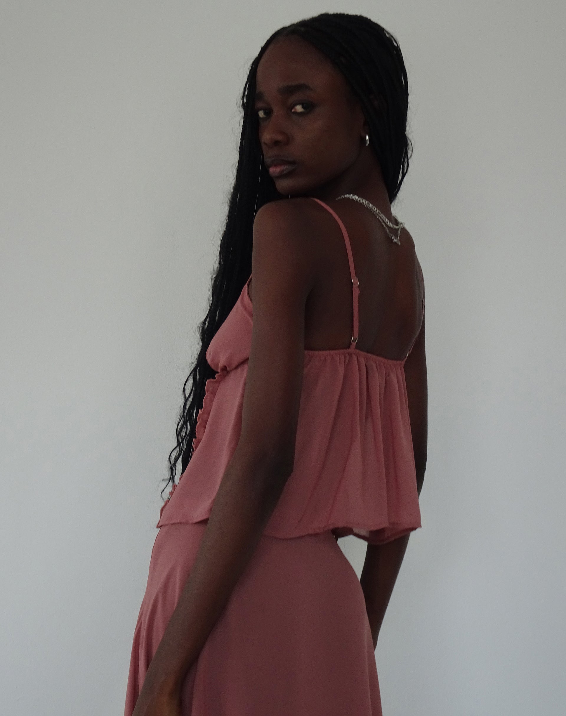 Immagine di Melly Chiffon Cami Top in Dessert Sand