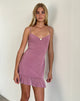 Immagine di Micaya Mini Dress in Mesh Mauve