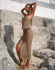 Immagine di Willa - Gonna midi in maglia Desert Taupe